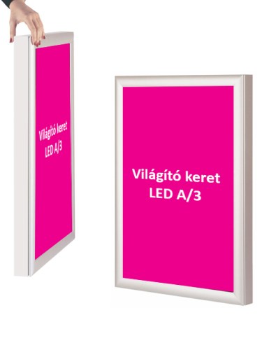 vilagito-keret-led-a3
